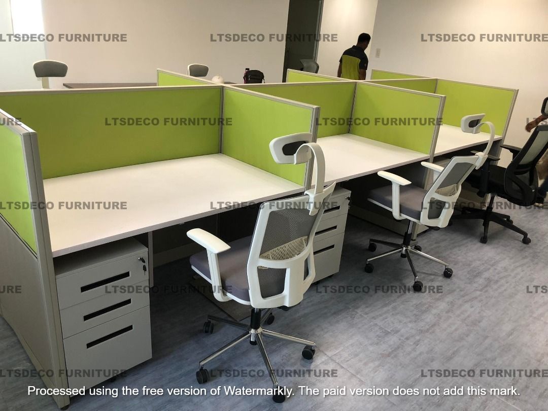 WORKSTATION TABLE DESK CUBICLES OFFICE PARTITION FURNITURES (Category: Office Furniture & Fixtures) located in Caloocan City. Submitted by cheska.ltsdeco (Listing ID 1442933529, Image 1). Description: 👉Are you looking for WORKSTATION, MODULAR CUBICLES OFFICE PARTITION, and OFFICE FURNITURE SUPPLIER? LTSDECO Furniture, is direct supplier, manufacturer, and trusted provider of high quality, affordable and durable modular office divider partition, 