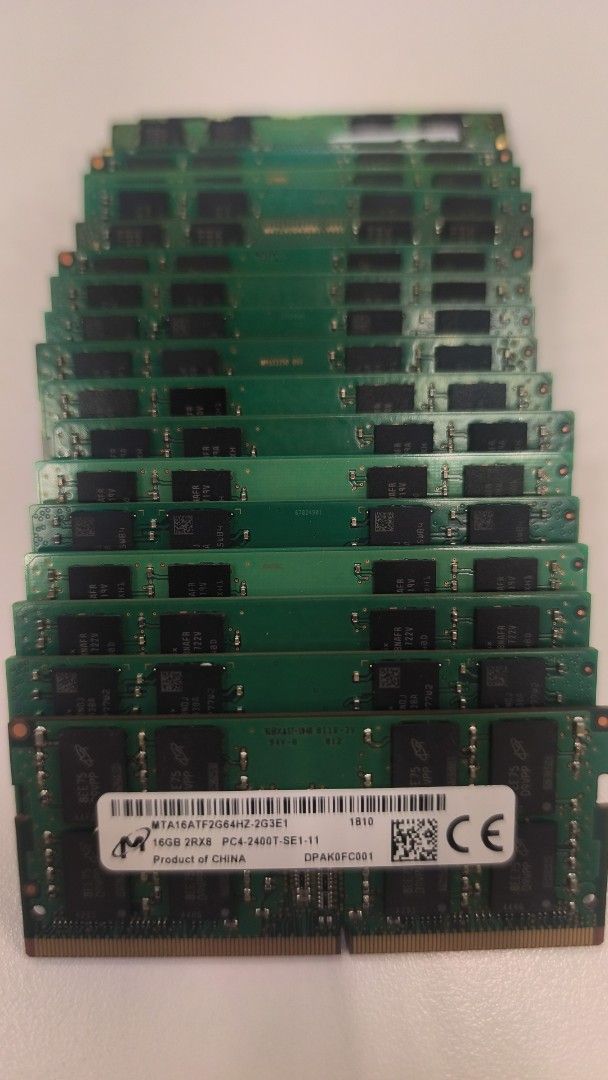 16GB DDR4 Laptop RAM Modules - 2400T478987182744555520