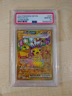 Psa10 Pikachu ex cp6 094 20th anniversary 1st edition Japanese