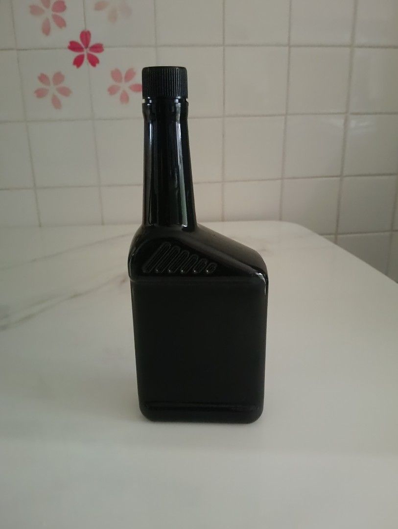 350ML PVC Black Bottle with Cap (~450 pieces )