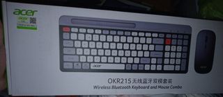 Acer OKR215 Wireless Bluetooth Keyboard and Mouse Combo490489400777789440