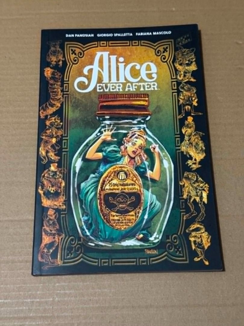 Alice Ever After Comic Book by BOOM! Studios (Category: Comics & Manga) located in Cavite. Submitted by yourpahinagirly (Listing ID 1443268795, Image 1). Description: - Alice Ever After comic book - Story by Dan Panosian, Giorgio Spalettta, and Fabiana Mascolo - Art by Giorgio Spalettta - Published by BOOM! Studios - Unique dark fantasy take on Alice in Wonderland - Perfect for fans of twisted fairy tales - Pages are clean and crisp.