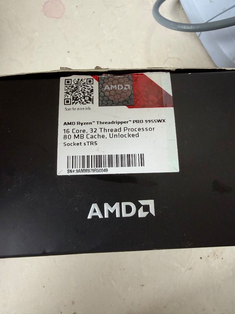 AMD Ryzen Threadripper PRO 9955WX 16 Core CPU479115461169653763
