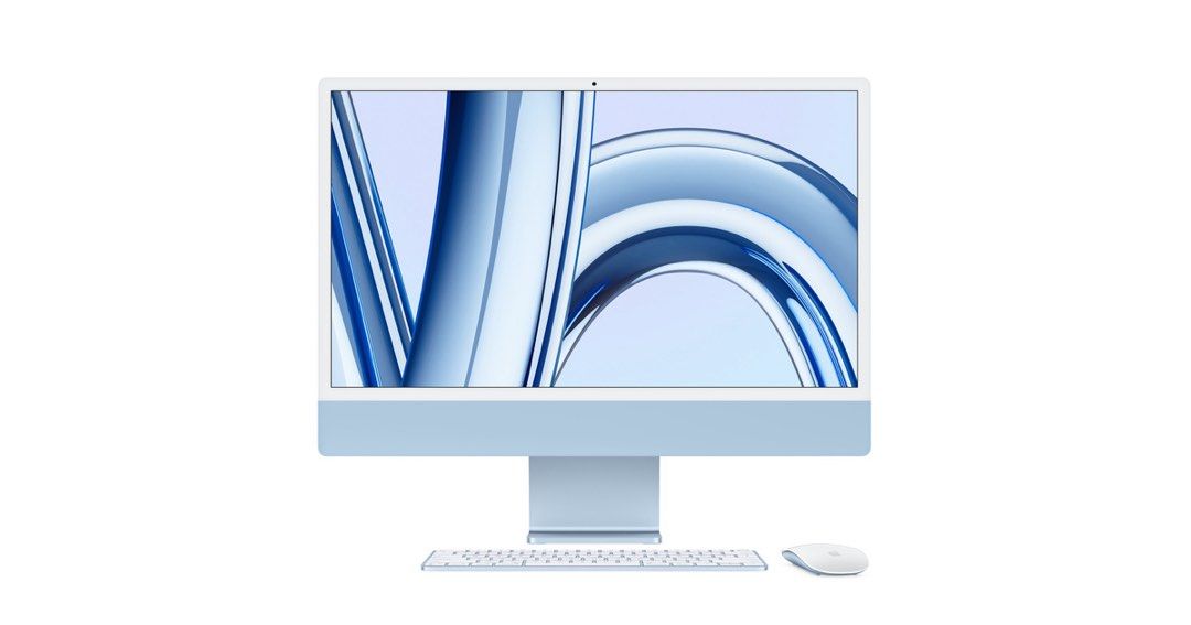 Apple iMac (24-inch, M3 Chip, 2023) - Blue