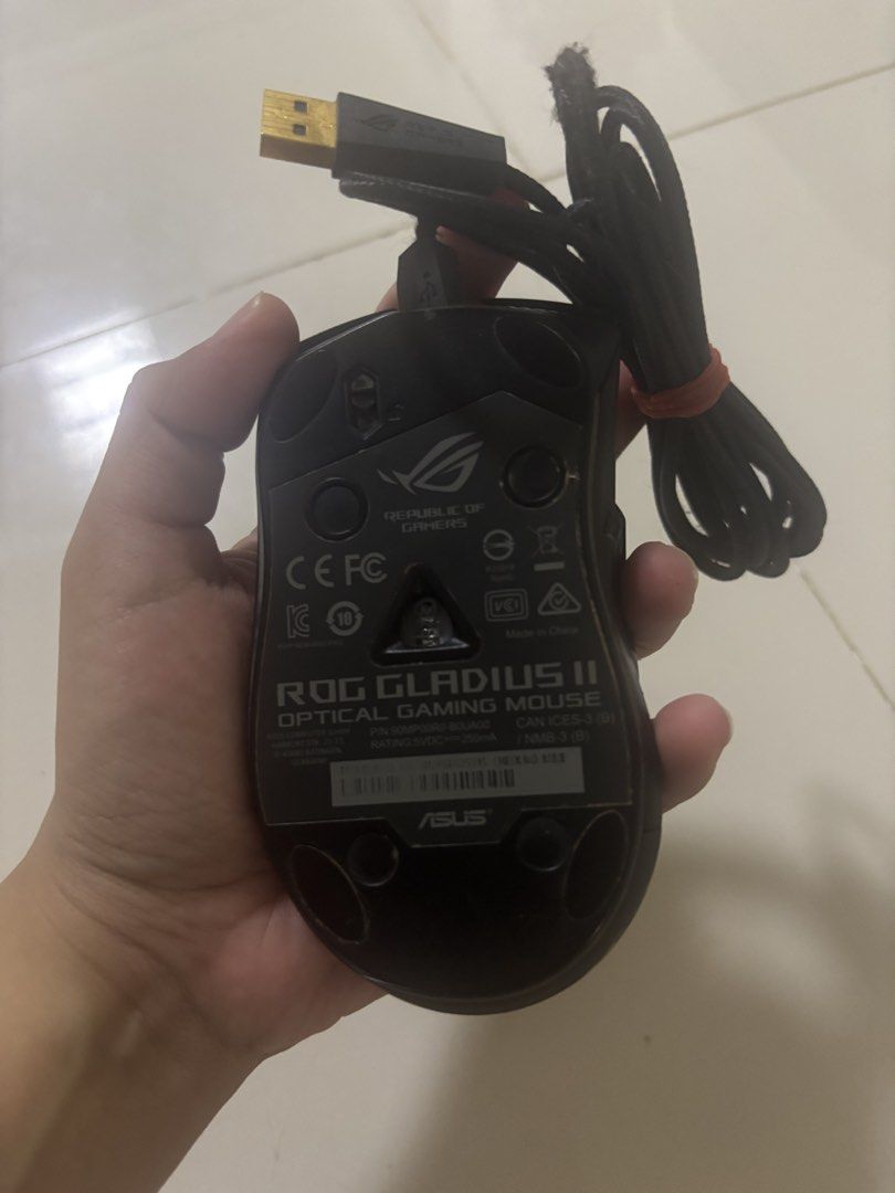 ASUS ROG Gladius II Optical Gaming Mouse479493430004961281
