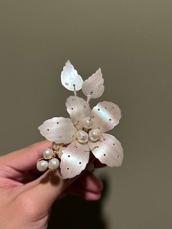 Authentic Sampaguita Lagang Brooch (Category: Brooches) located in Bulacan. Submitted by YourCollection (Listing ID 1443162657, Image 2). Description: Authentic Sampaguita Lagang Brooch with white Fresh water Pearls.