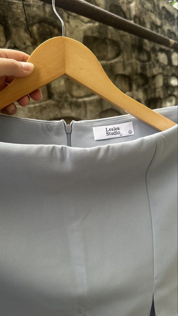 Baby Blue Mini Skort (Thailand Purchase) (Category: Skirts) located in Marikina City. Submitted by iammjs (Listing ID 1443232549, Image 3). Description: Brand new and never used. Purchased in Thailand. The color may appear lighter in photos due to lighting, but it is a beautiful baby blue shade in person. ✨ Brand new condition ✨ Stylish mini skort design (skirt look with shorts underneath) ✨ Soft baby blue color ✨ Easy to style for casual, chic, 