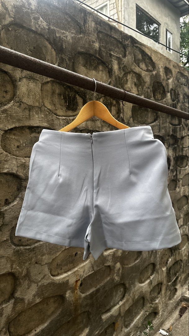Baby Blue Mini Skort (Thailand Purchase) (Category: Skirts) located in Marikina City. Submitted by iammjs (Listing ID 1443232549, Image 2). Description: Brand new and never used. Purchased in Thailand. The color may appear lighter in photos due to lighting, but it is a beautiful baby blue shade in person. ✨ Brand new condition ✨ Stylish mini skort design (skirt look with shorts underneath) ✨ Soft baby blue color ✨ Easy to style for casual, chic, 