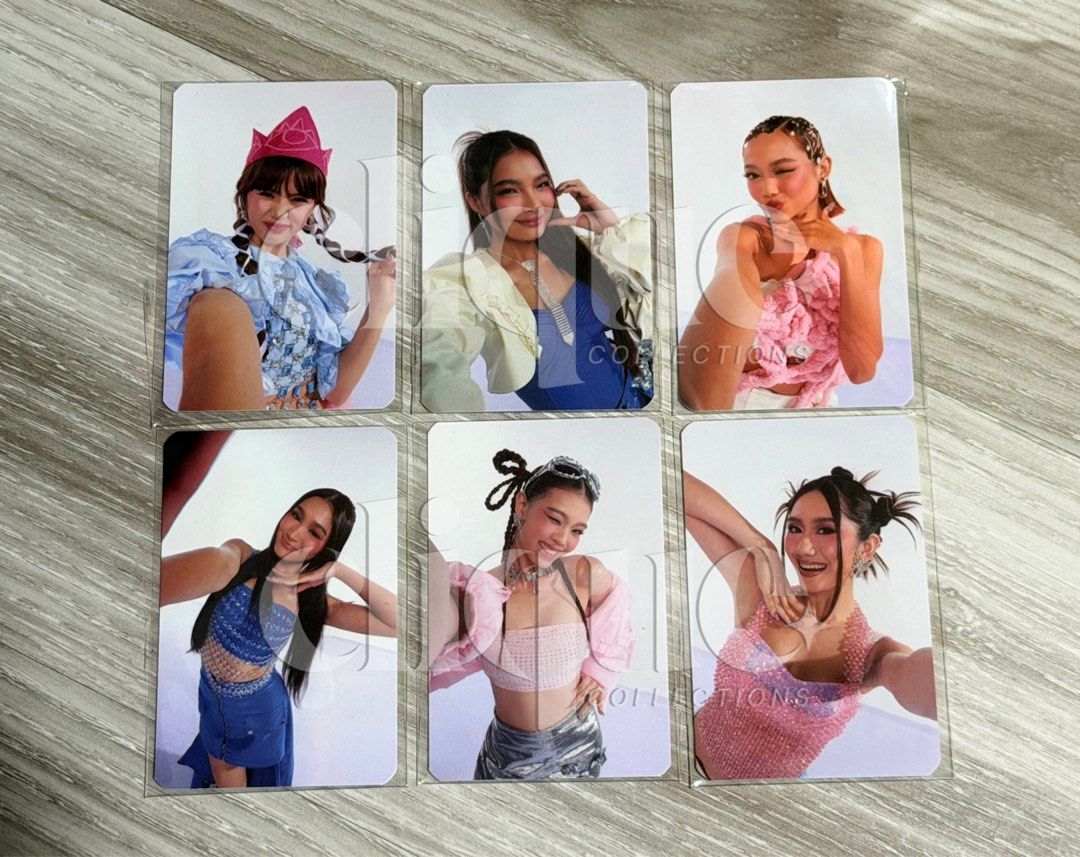 BINI WAND / NFT OFFICIAL PHOTOCARDS (Category: Raw Singles) located in Manila. Submitted by cliquecollections (Listing ID 1443239710, Image 1). Description: BINI WAND / NFT OFFICIAL PHOTOCARDS ₱550.00 EACH ₱3,000.00 SET • WITH FREEBIES • 100% OFFICIAL AND IN GOOD CONDITION • FREE SECURED PACKAGING.