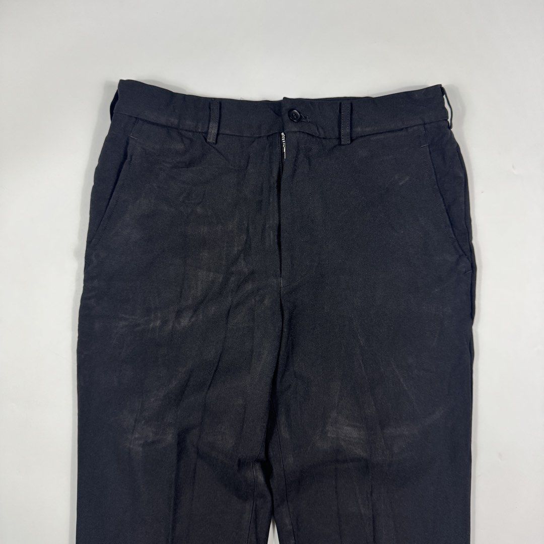 BLACK COMME des GARCONS Trouser Pants (Category: Trousers) located in Iloilo. Submitted by 50houndidz (Listing ID 1443142049, Image 3). Description: BLACK COMME des GARCONS Trouser Pants excellent no issue size: xs laid flat measurements: 29 waistline 37 length 7.5 leg opening dm for more questions .
