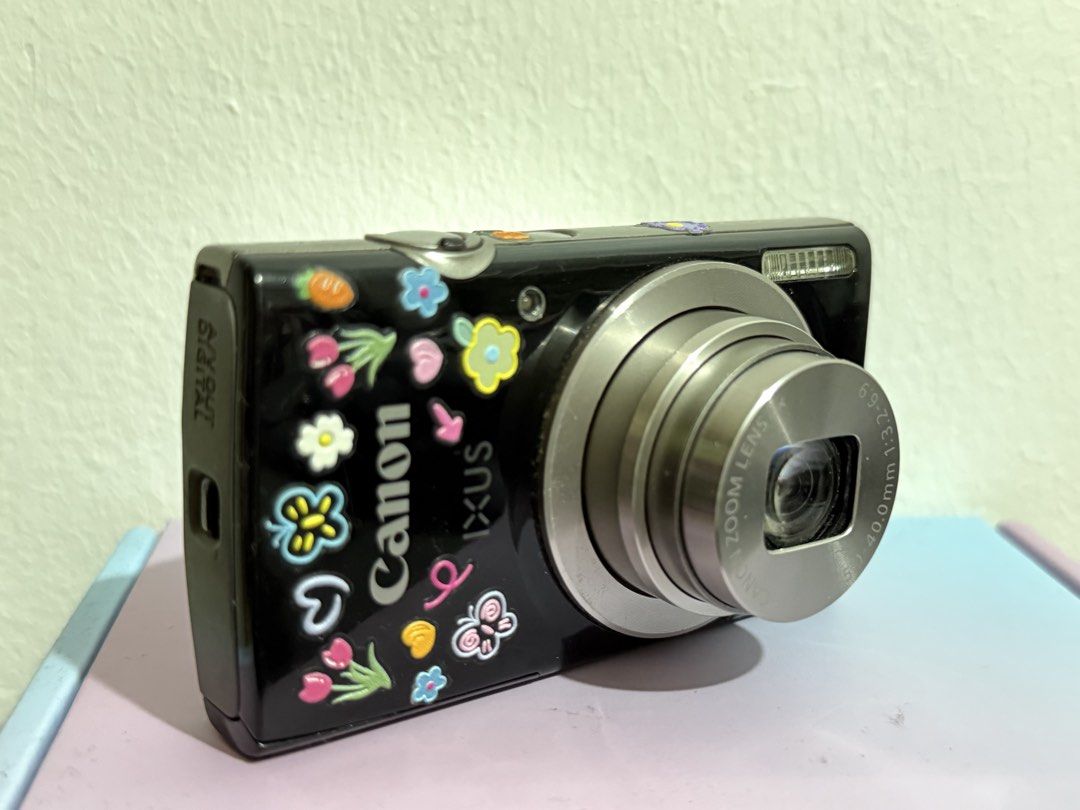 Canon IXUS 185 (Black) (Category: Cameras) located in Batangas. Submitted by luvssuli (Listing ID 1443223695, Image 3). Description: Canon Ixus 185 Price: 9,000 ( NO ISSUE ) Body condition: 9/10 (normal sign of usage) Features: 20.0 megapixels CCD sensor 8x optical zoom + 4x digital zoom ISO: Auto, 100-1600 2.7” screen size Canon Zoom Lens 10.0mm 1:3.2-5.9 All functions working-flash, buttons, zoom, video, audio with PORT COVER Inclusion: Unit, B