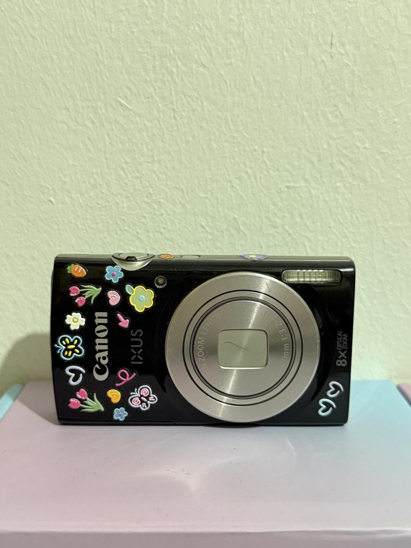 Canon IXUS 185 (Black) (Category: Cameras) located in Batangas. Submitted by luvssuli (Listing ID 1443223695, Image 2). Description: Canon Ixus 185 Price: 9,000 ( NO ISSUE ) Body condition: 9/10 (normal sign of usage) Features: 20.0 megapixels CCD sensor 8x optical zoom + 4x digital zoom ISO: Auto, 100-1600 2.7” screen size Canon Zoom Lens 10.0mm 1:3.2-5.9 All functions working-flash, buttons, zoom, video, audio with PORT COVER Inclusion: Unit, B