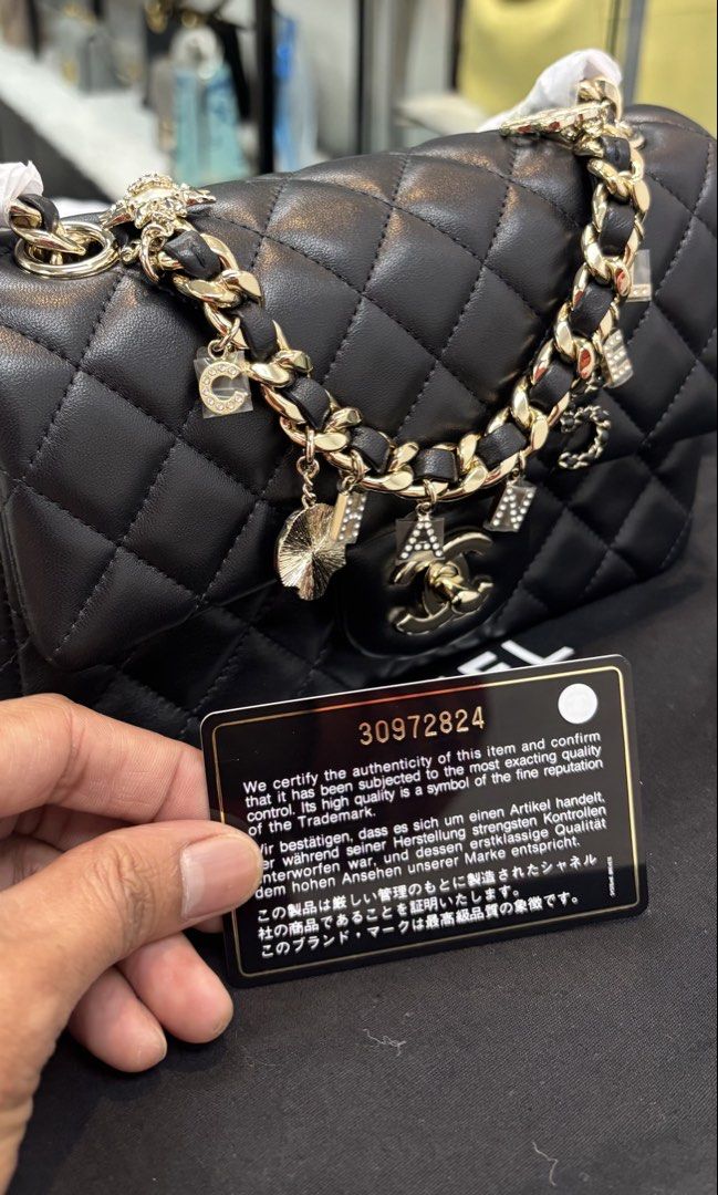 Chanel Coco Charms Mini Rectangular black top hadle bag (Category: Luxury Bags & Wallets) located in Taguig. Submitted by shoppersluxe2394 (Listing ID 1443188831, Image 2). Description: .
