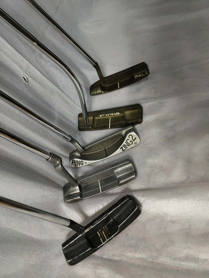 Collection PING Golf Putters - Pal 2, Zing 2, etc. (Category: Golf) located in Manila. Submitted by yeonmei5614747 (Listing ID 1443228737, Image 1). Description: - classic PING golf putters - Includes sought-after models like Pal 2 , and Zing 2,etc - Perfect for golf enthusiasts, practice, or collectors - Great value for a collection of iconic putters PRICE RANGE: 1500-2500.