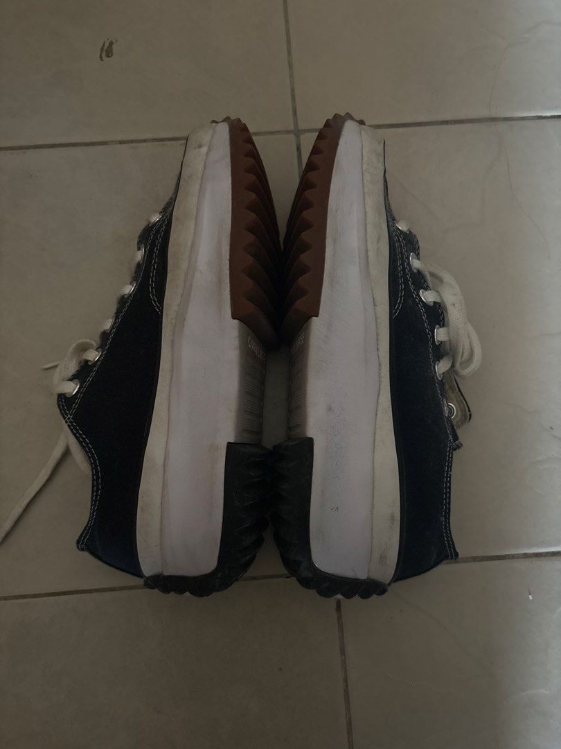 Converse Run Star Hike Black White Platform Sneakers (Category: Sneakers) located in Cavite. Submitted by yminhq (Listing ID 1443202459, Image 2). Description: - Classic black Converse Run Star Hike sneakers - barely used - MENS 7 WOMENS 8.5 - ORIGINAL price negotiable rfs: - extra funds - declutter .