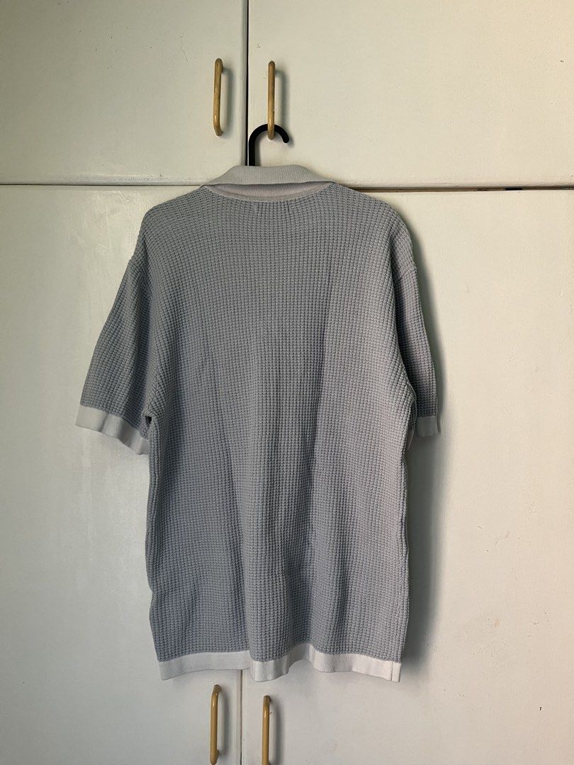 Cotton On Knitted Polo Shirt (Category: Tshirts & Polo Shirts ) located in Las Pinas. Submitted by beandor (Listing ID 1443191577, Image 3). Description: 21x28 size S on tag no issues rfs: decluttering .