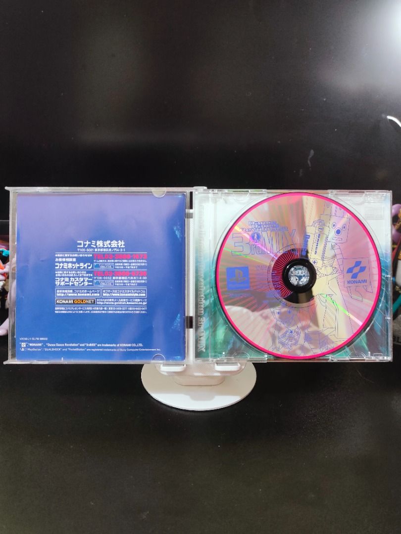 DANCE DANCE REVOLUTION 3RD MIX PS1 JP (Category: PlayStation) located in Santa Rosa. Submitted by tristanmunoz (Listing ID 1443239314, Image 3). Description: FOR SALE!!! Php 700 DANCE DANCE REVOLUTION 3RD MIX PS1 JP KONAMI NTSC-J CIB 100% Authentic Tested working condition Can do video calls Warranty: 24 hours testing warranty, will do change/return if item are proven damaged (will be void if defect is caused by accident, misuse, negligence, incl
