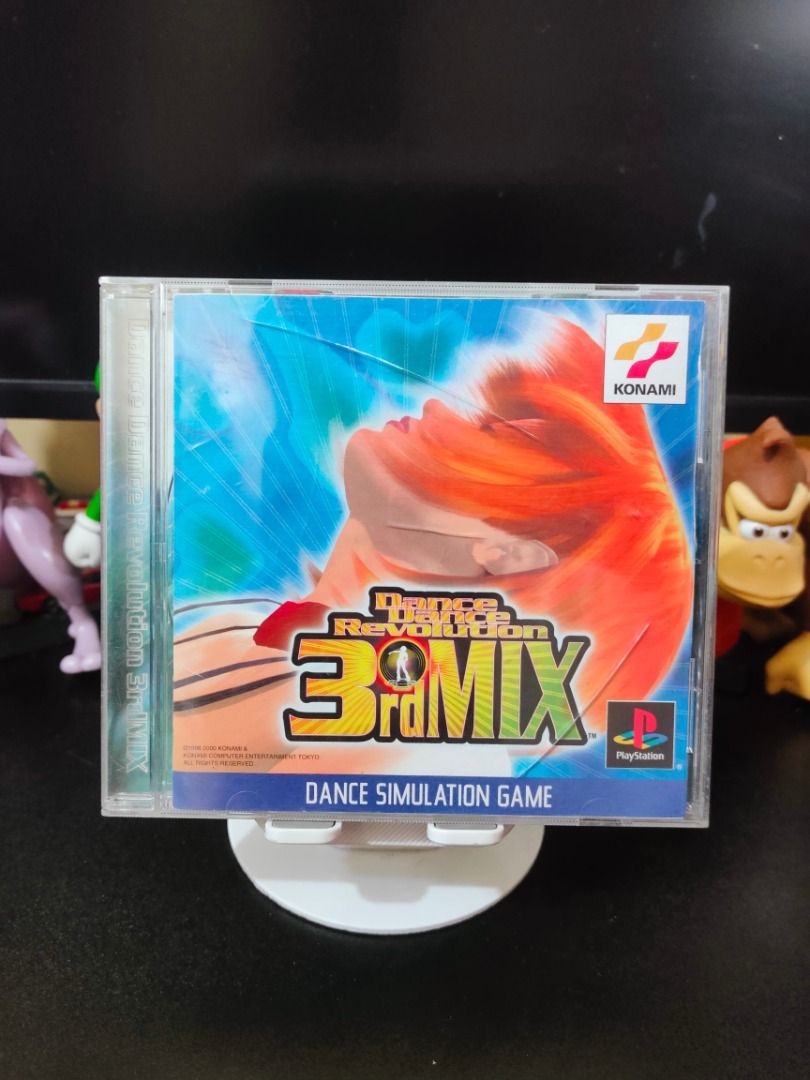 DANCE DANCE REVOLUTION 3RD MIX PS1 JP (Category: PlayStation) located in Santa Rosa. Submitted by tristanmunoz (Listing ID 1443239314, Image 1). Description: FOR SALE!!! Php 700 DANCE DANCE REVOLUTION 3RD MIX PS1 JP KONAMI NTSC-J CIB 100% Authentic Tested working condition Can do video calls Warranty: 24 hours testing warranty, will do change/return if item are proven damaged (will be void if defect is caused by accident, misuse, negligence, incl