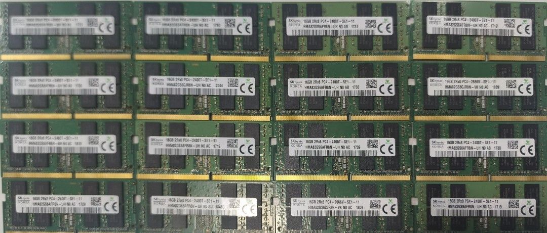 DDR4 RAM Modules - 16GB PC4-2400T