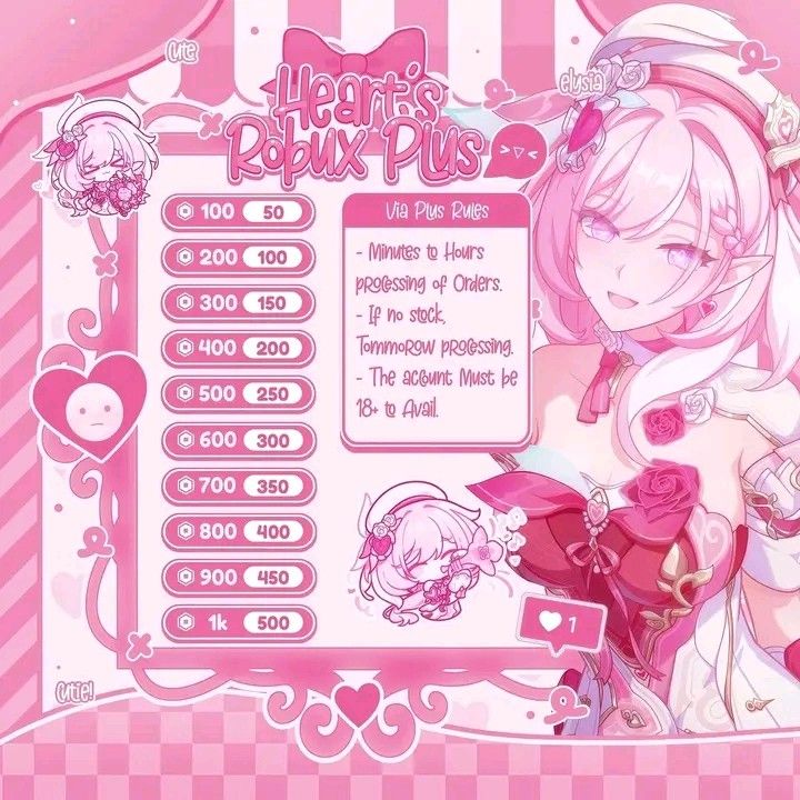 Discounted Robux (instant process) (Category: Game Gift Cards & Accounts) located in Manila. Submitted by robuxsupplier (Listing ID 1443294939, Image 2). Description: Kindly check the price list first before buying only accept mode of payment: gcash,Maya,PayPal,binance,.