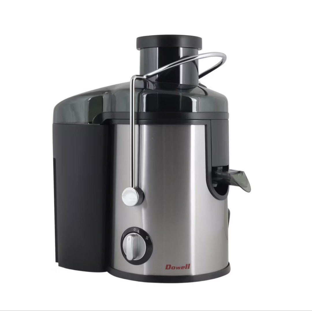 Dowell Juice Extractor JE-821 (Category: Juicers, Blenders & Grinders) located in Pasig City. Submitted by heydeclutterwithmee (Listing ID 1443153584, Image 1). Description: - Dowell Juice Extractor JE-821 - Powerful 2-speed motor control - Durable stainless steel micro-mesh filter blade - Comes with a 450ml juice container with cover - Wide 65mm feeder tube for easy fruit and vegetable insertion - Perfect for making fresh, healthy juices at home