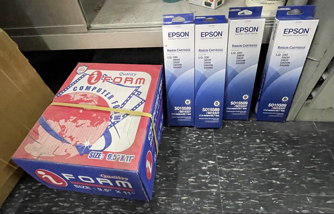 Epson LQ-590 Dot Matrix Printer with Ribbon Cartridges479251121445294081