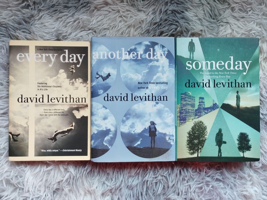 EVERY DAY TRILOGY (1 PB, 2 HB) BY DAVID LEVITHAN (Category: Storybooks) located in Bantayan. Submitted by book_island_ph (Listing ID 1443200159, Image 1). Description: MAKE READING A HABIT ‼️‼️‼️ AVAILABLE IF YOU CAN MAKE AN OFFER. PLEASE DON'T WASTE MY REPLY QUOTA IF NOT SURE BUYER. Swipe to left to see additional details/photos of the book. Pictures of the books are posted for hassle free transactions, no unnecessary photo request please. As I'