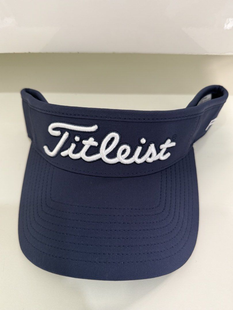 Golf Visors (Category: Golf) located in Quezon City. Submitted by janej_07 (Listing ID 1432496211, Image 2). Description: Authentic golf visors Brandnew with tag Titleist - ₱1,400 FJ - ₱1,800 Callaway (Mint Green) - ₱1,900 Callaway (Navy Blue) - ₱1,995 Location: SAKSGOLF Camp Aguinaldo, QC.