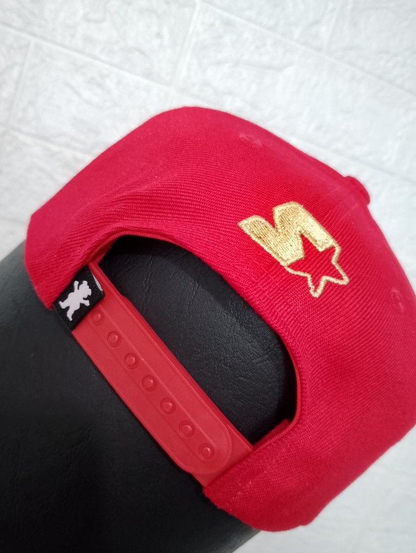 Grizzly Griptape Red/Gold Embroidered Logo Hat Snapback (Category: Caps & Hats) located in Caloocan City. Submitted by zklclo (Listing ID 1443125688, Image 2). Description: Grizzly Griptape Red/Gold Embroidered Logo Hat Snapback 𝐅𝐈𝐑𝐒𝐓 𝐓𝐎 𝐏𝐀𝐘 𝐁𝐀𝐒𝐈𝐒 👉Courier: J&T and lalamove 👉No free shipping 👉Location: North Caloocan 👉Mode of Payment: Gcash.