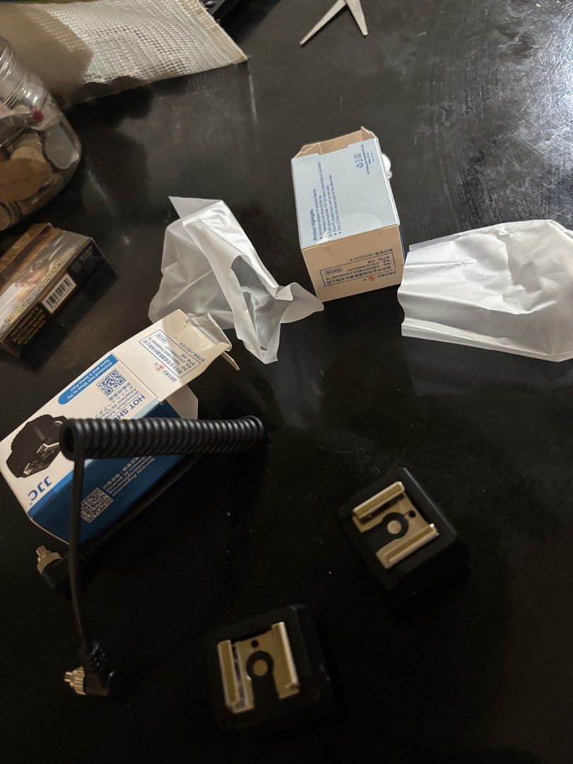 JJC JSC-9 HOT SHOE ADAPTER (Category: Cameras) located in Quezon City. Submitted by hoftroy (Listing ID 1443174319, Image 2). Description: 2 PCS JJC JSC9 NASOBRA PO NG BILI BRAND NEW!!! .