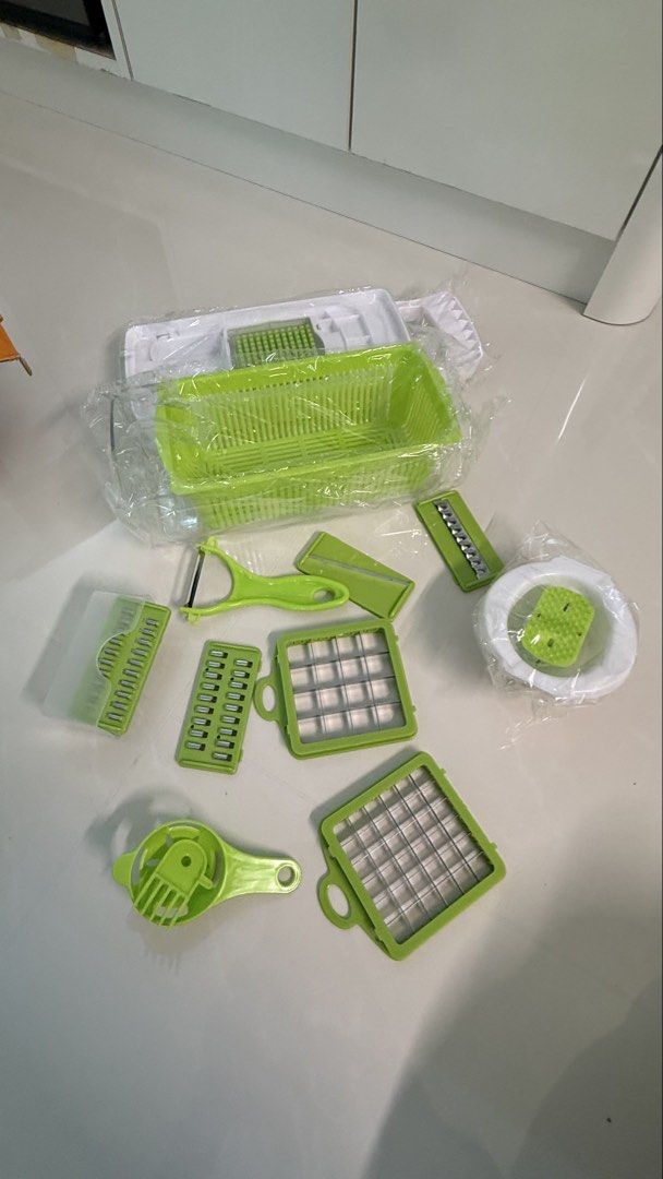 Kitchen Ideas Veggie Slicer 16 Pcs Set479310877001656322
