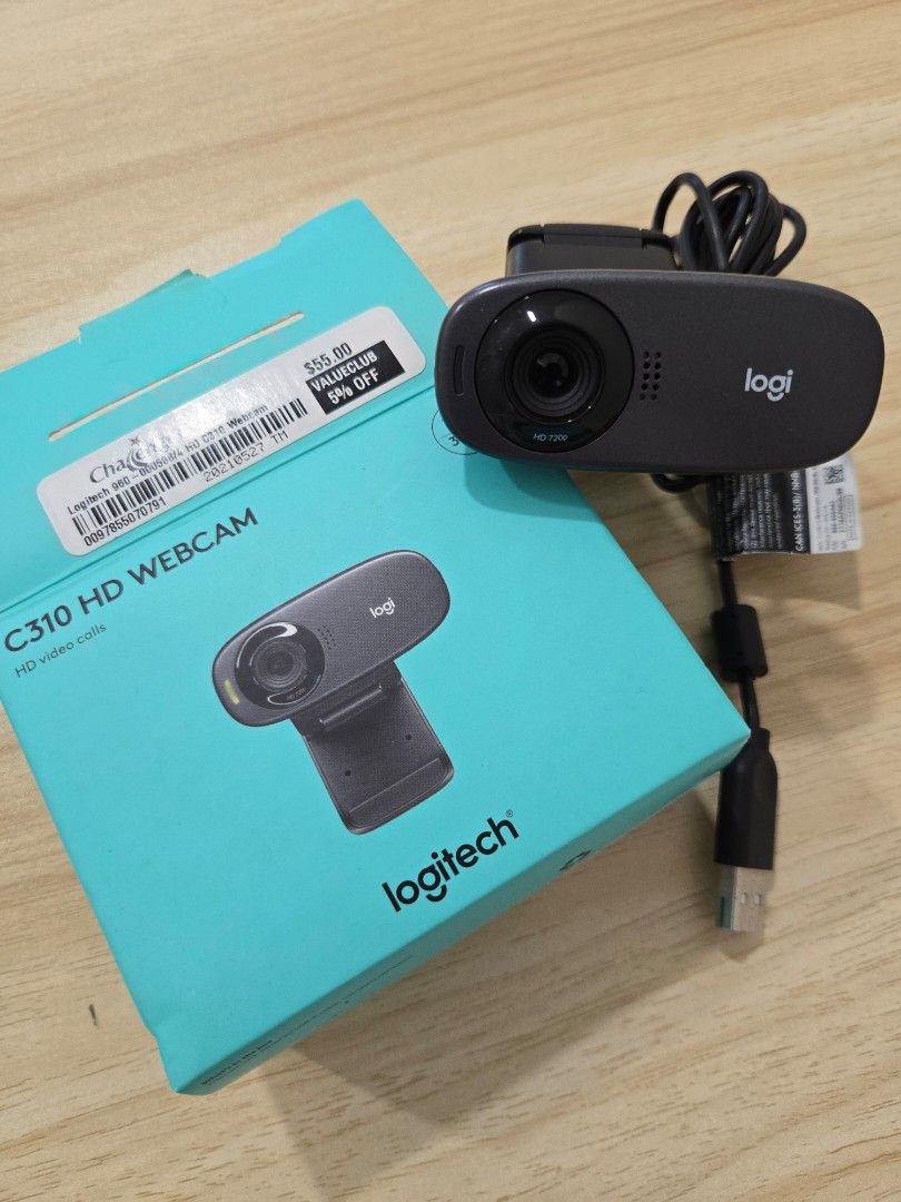 Logitech C310 HD Webcam479104397382133760