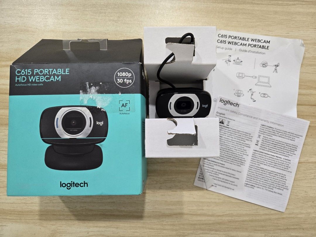 Logitech C615 Portable HD Webcam 1080p479101655283159041