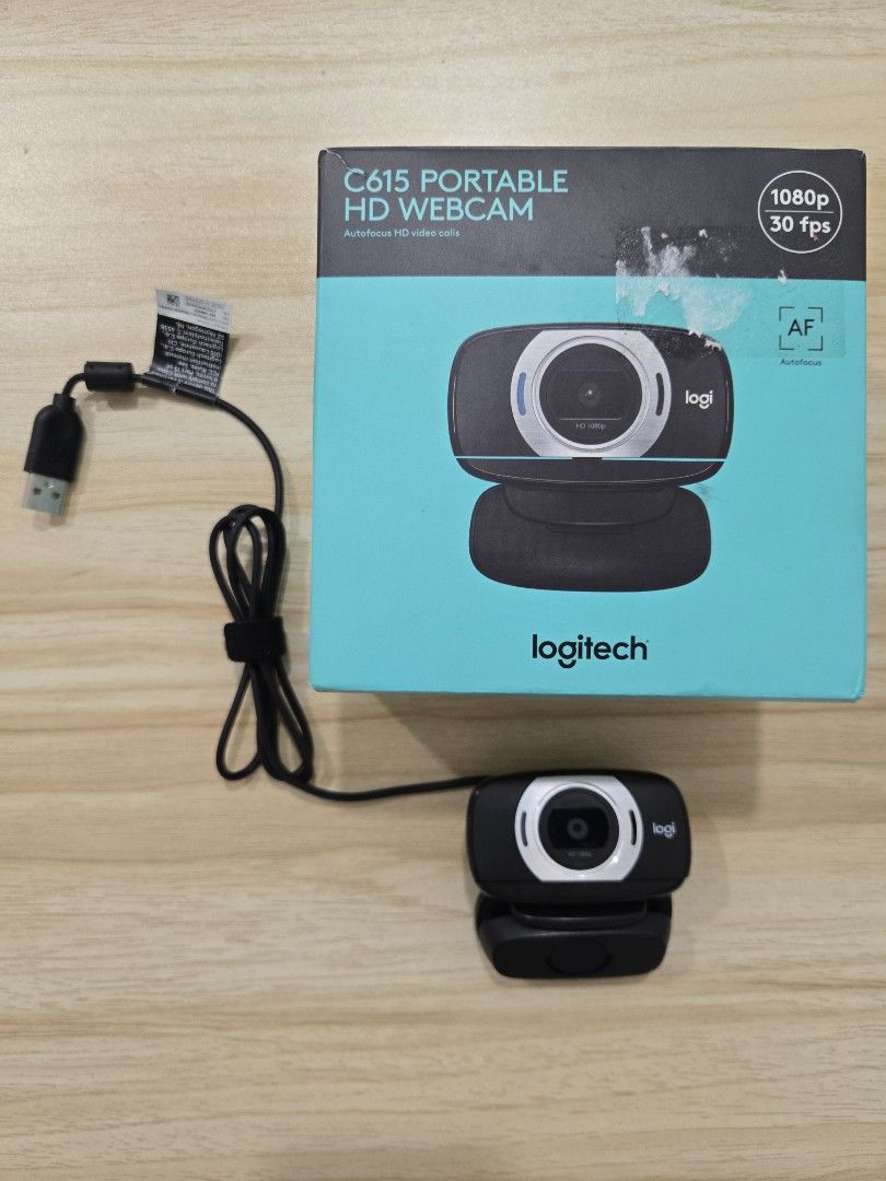 Logitech C615 Portable HD Webcam 1080p