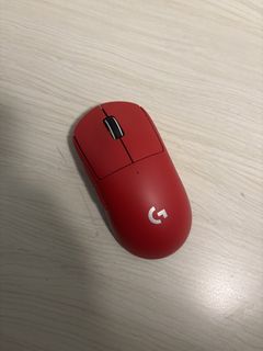 Logitech G PRO X SUPERLIGHT Red Wireless Mouse490084680682055680