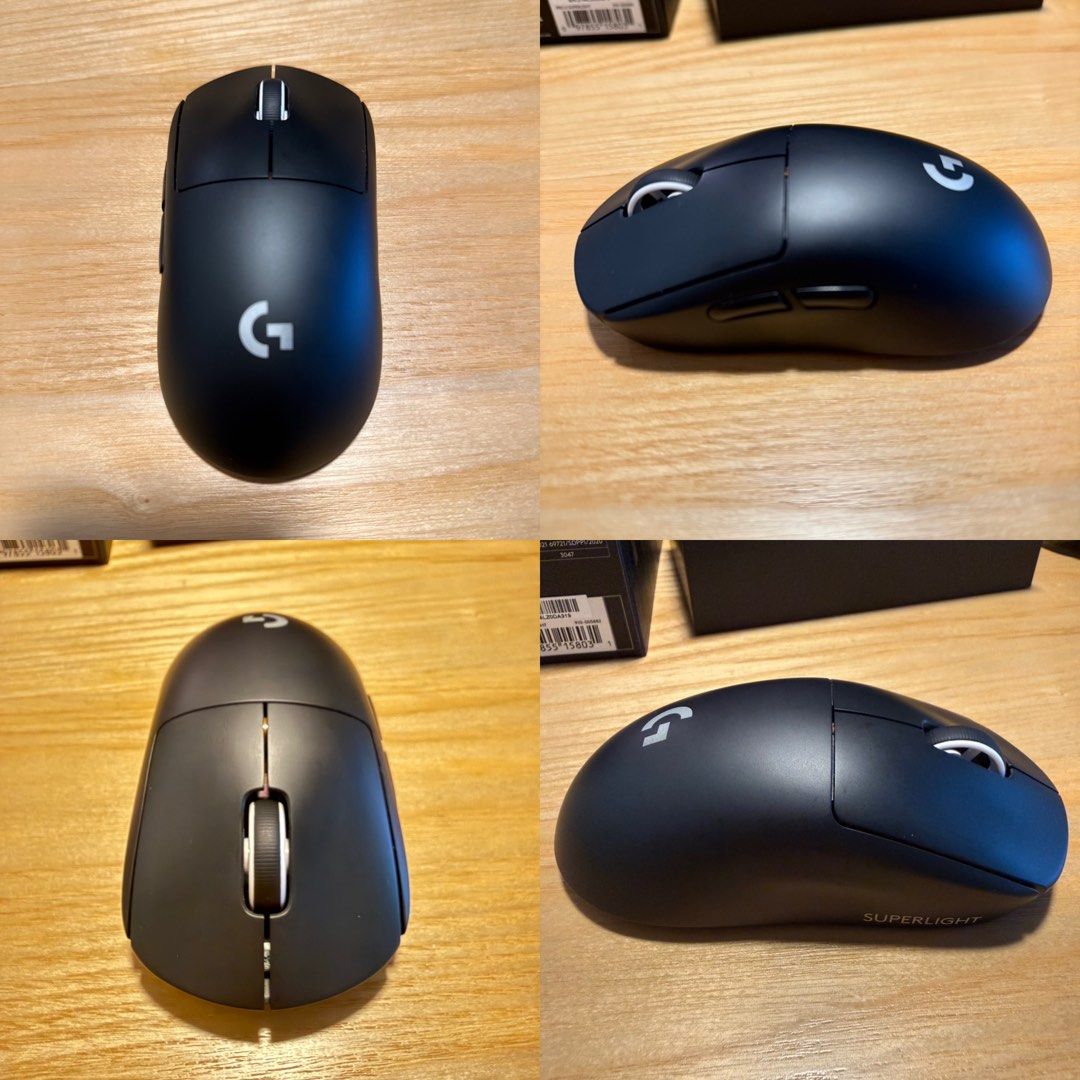 Logitech G PRO X SUPERLIGHT Wireless Gaming Mouse Black479236645528555521