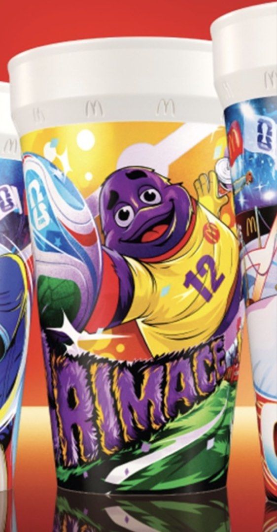 McDonald’s World Cup Grimace Cup