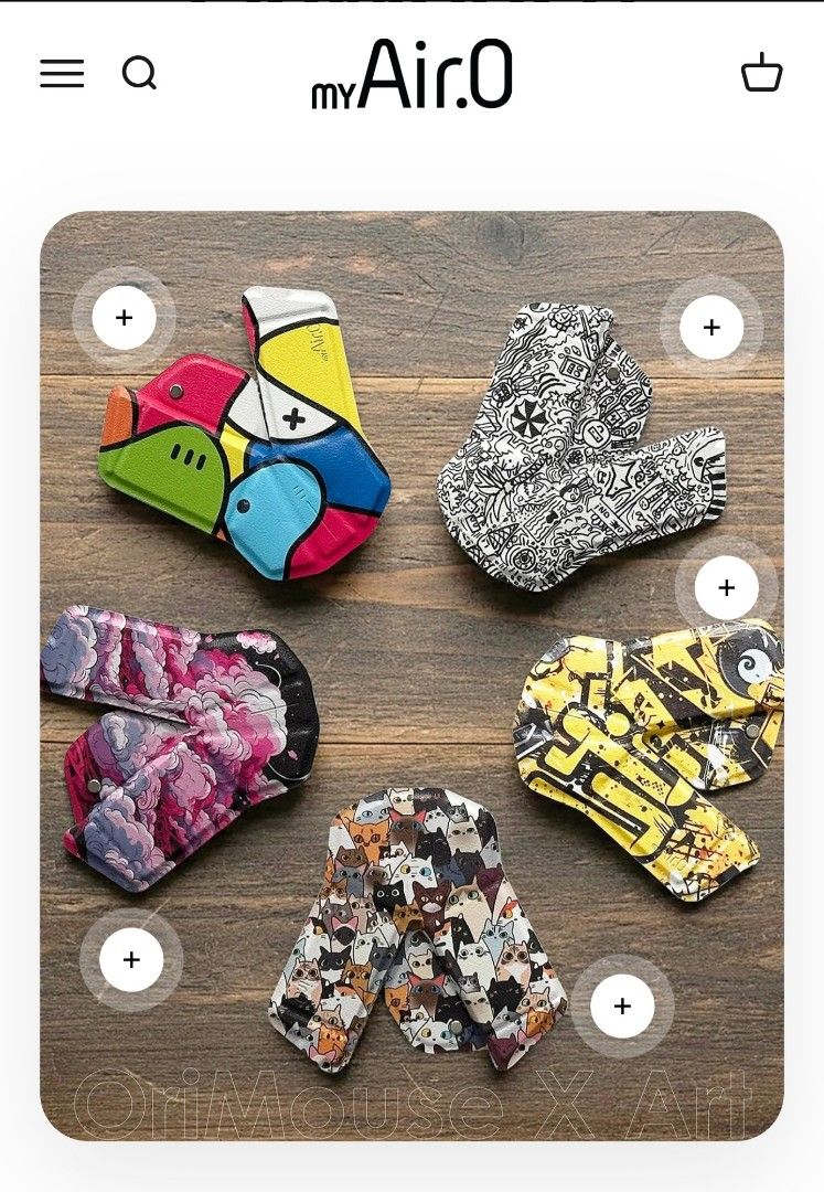 myAir.0 Mouse Pads - Various Designs