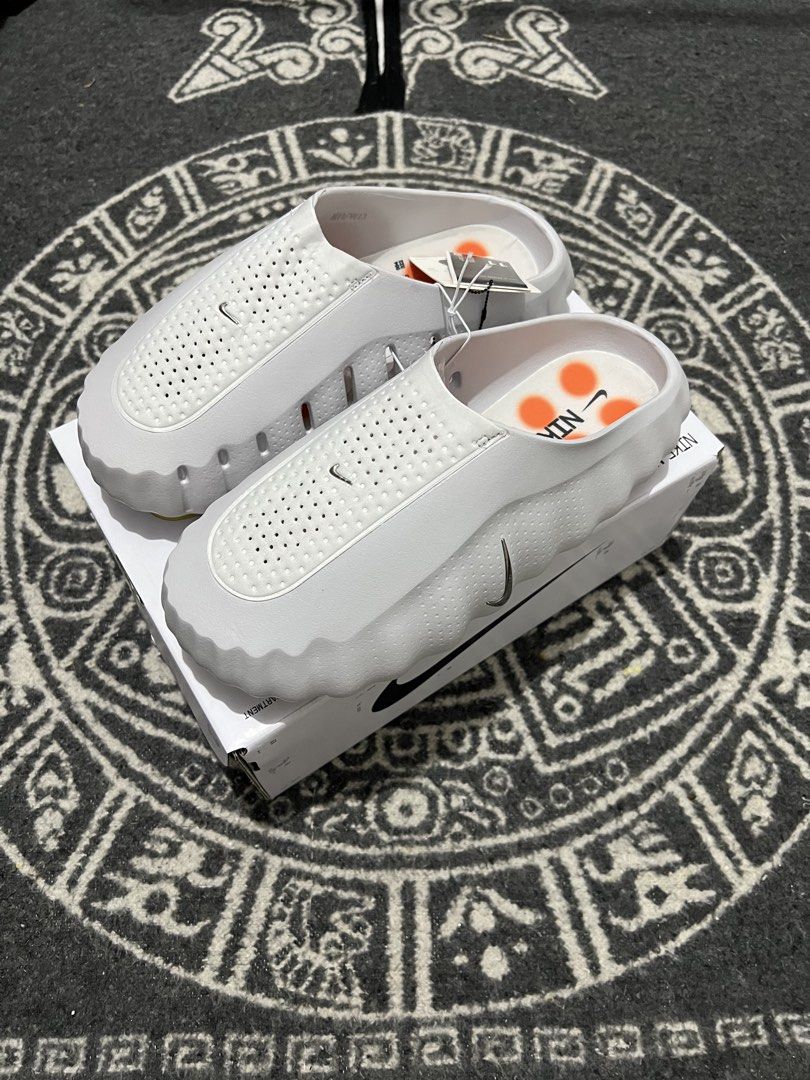 Nike Mind Slides (Category: Slippers & Slides) located in Bacoor. Submitted by basicthrift (Listing ID 1443288034, Image 1). Description: Nike mind limited stocks and sizes only‼️ All item are onhand with complete tags and box Availables sizes 7-12 3 color available.