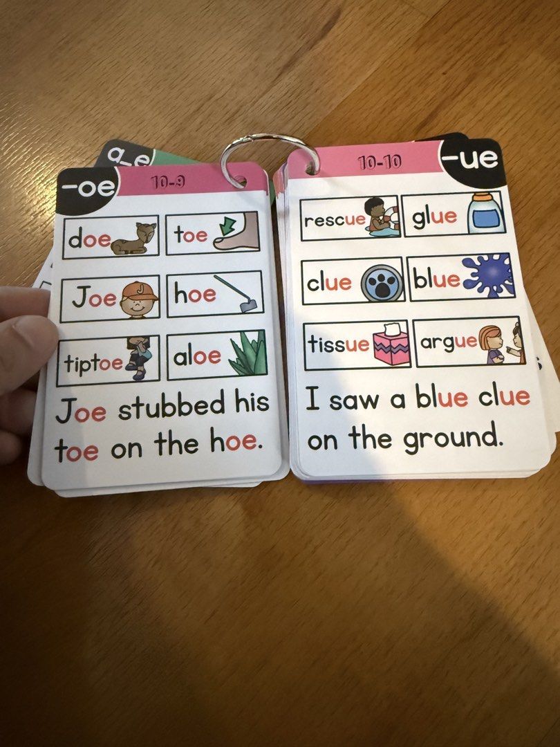 Phonics flash cards (Category: Educational & Learning Toys) located in Manila. Submitted by manila_doc (Listing ID 1443149163, Image 3). Description: .