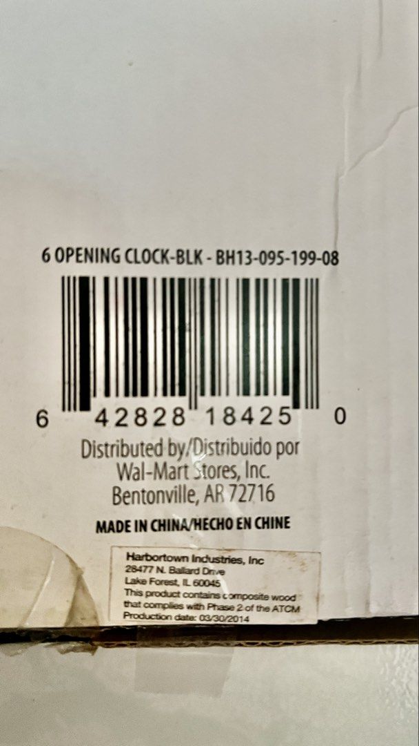 Photo collage wall clock (Category: Frames & Pictures) located in Antipolo. Submitted by eppcom (Listing ID 1443135813, Image 3). Description: Photo Collage Wall Clock by Better Homes - never been used - purchased in USA - made in China - 21 x 21 inches Issue: clock not functioning.