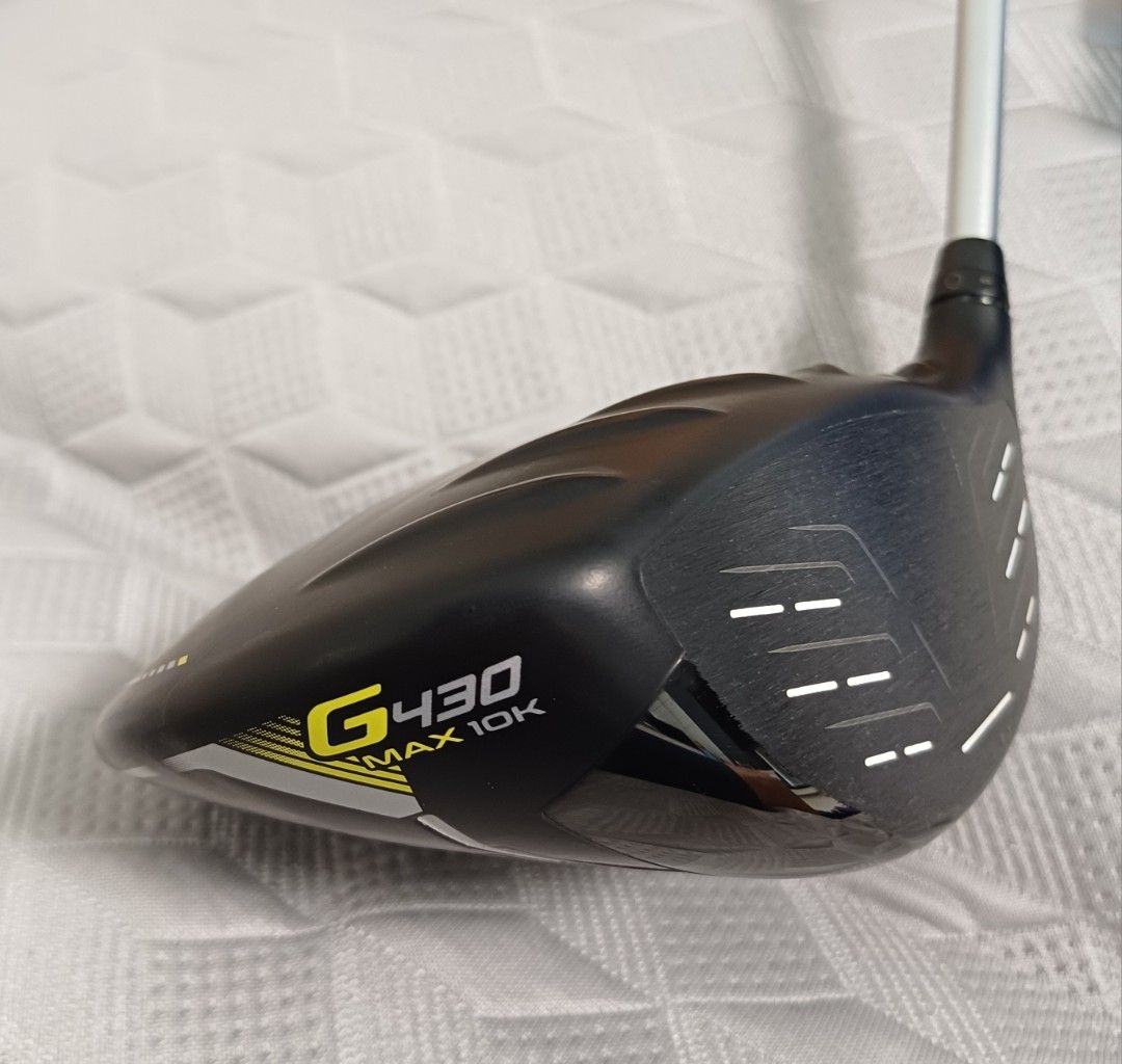 G430 MAX 10K High Launch Driver （分類：運動與體育 - Golf）位於 Hong Kong。 由 johnkowh.993 提交（商品編號 1443014943，圖片 1）。簡介： PING G430 MAX 10K HL driver HL = High Launch package HL = Compact head, light head weight, light Fujikura NX HL45 Regular shaft, IOMIC grip. Ultra light driver. Perfect for senior or sporty ladies players. Only use in driving range. Genuine product bought in HK. Like-new condition, as shown. Price is non-negotiable. Tks.。