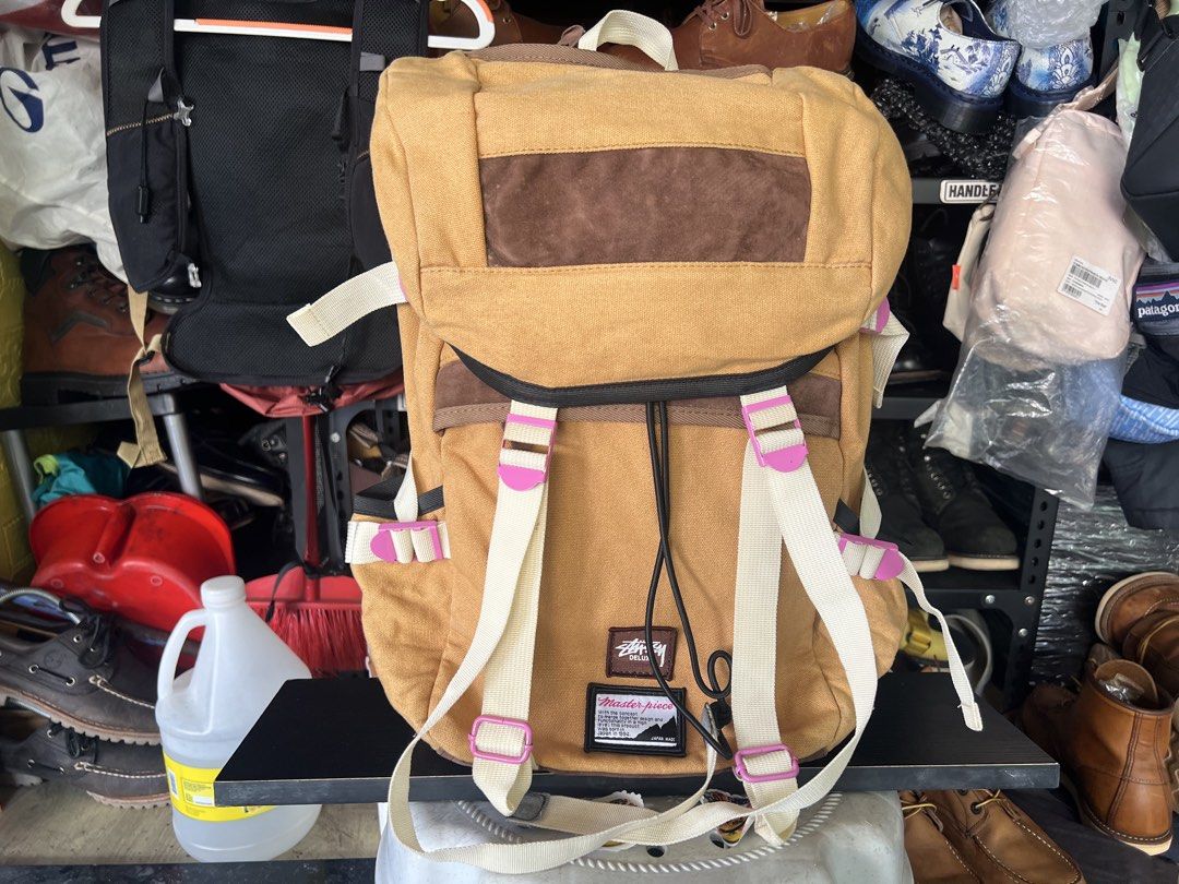 Porseyl Masterpiece X Stussy Backpack (Category: Backpacks) located in Manila. Submitted by babesdohaylo (Listing ID 1443198526, Image 1). Description: Porseyl Masterpiece X Stussy Backpack Available For Layaway P 4,999 In Good Condition 16”height 13”width Location: Bambang Market Tondo Manila Stall # 8 For Appointment Only For more items visit the following FB Page: The Boot Shop Ph Dr. Martens Ph Sell/Swap Carousel App: edsantos27 / babesdohayl