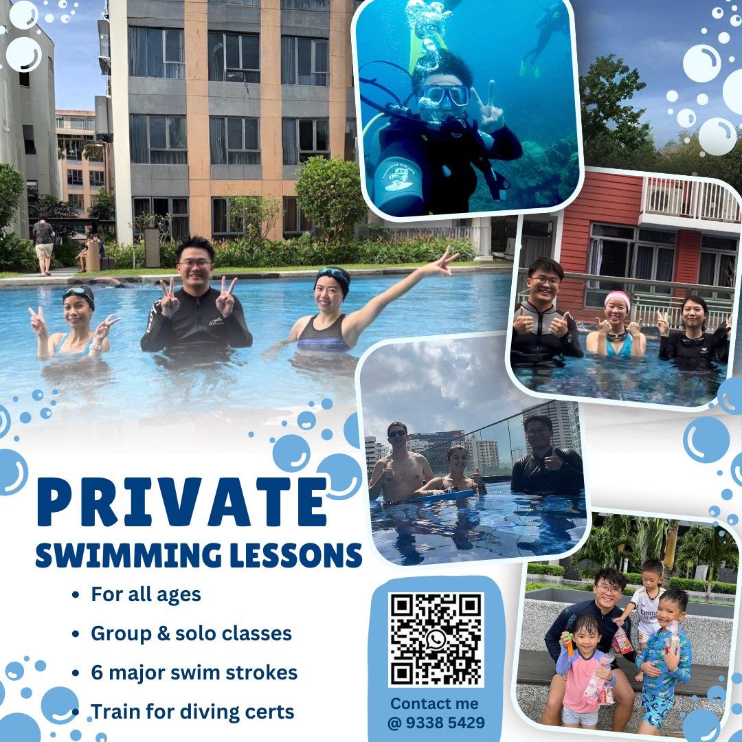 Private Swimming Lesson | Adults & Children | Swim Lesson | Swim Coach| Swimming instructor | swim | diving | swimming | Private Instructor (Category: Sport & Fitness Classes) located in Singapore. Submitted by swimwdenzel (Listing ID 1259984958, Image 1). Description: Hi, I'm Denzel See Do you want to pick up an essential life skill? Swimming would help you in your fitness and it's an important skill that everyone should have. Contact me and let