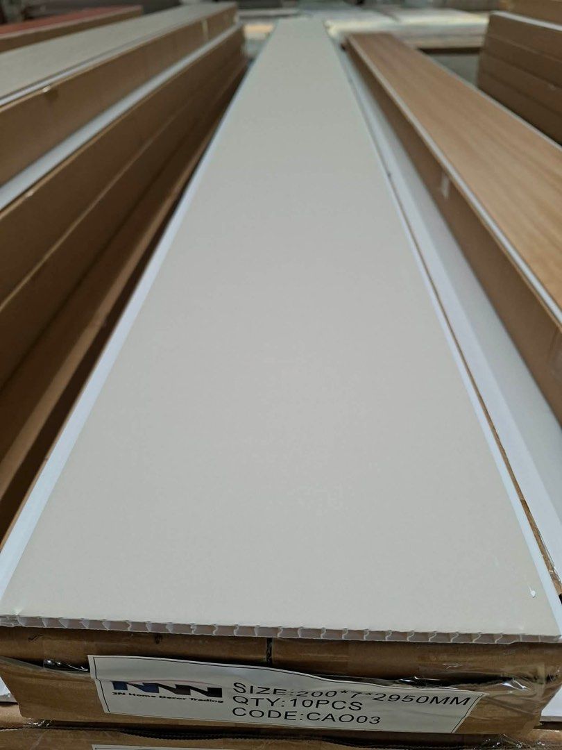 PVC CEILING PANEL (Category: Wall Decor) located in Manila. Submitted by belaurio (Listing ID 1443317348, Image 3). Description: PVC CEILING PANEL 2.9meter 20cm and 30cm Vbr: (09300)965339 .