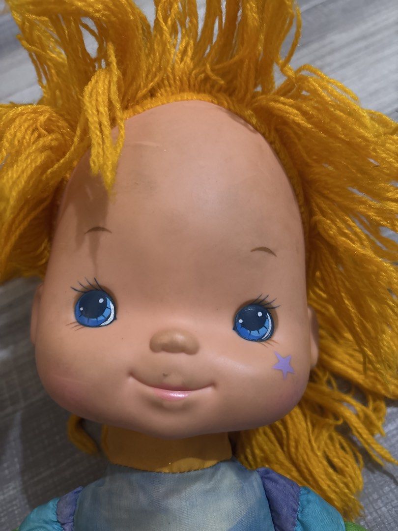 Rainbow brite 18 inches (Category: Plushies & Soft Toys) located in Manila. Submitted by rosalyntlopez (Listing ID 1443132721, Image 2). Description: with body stitch needs cleaning declared as is ; not for maselan.