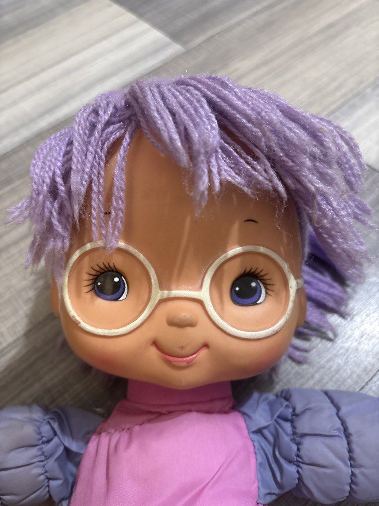 Rainbow Brite Shy Violet doll (Category: Plushies & Soft Toys) located in Manila. Submitted by rosalyntlopez (Listing ID 1443133019, Image 2). Description: -1983 Hallmark Rainbow Brite Shy Violet doll -hard to find -please see flaws (stain and stitched body) -declared as is -needs cleaning -not for maselan.