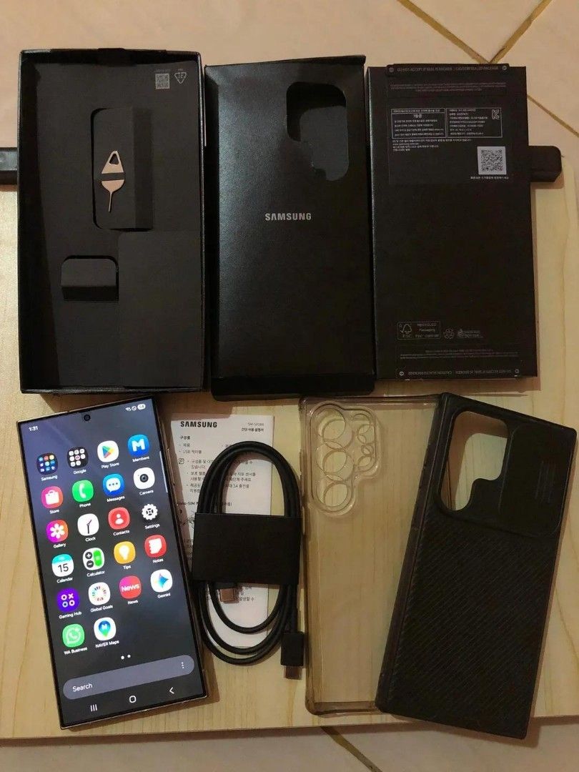 Samsung S24 Ultra 256gb (Category: Samsung) located in Agoo. Submitted by bytebeyond (Listing ID 1443263340, Image 2). Description: Titanium Violate.