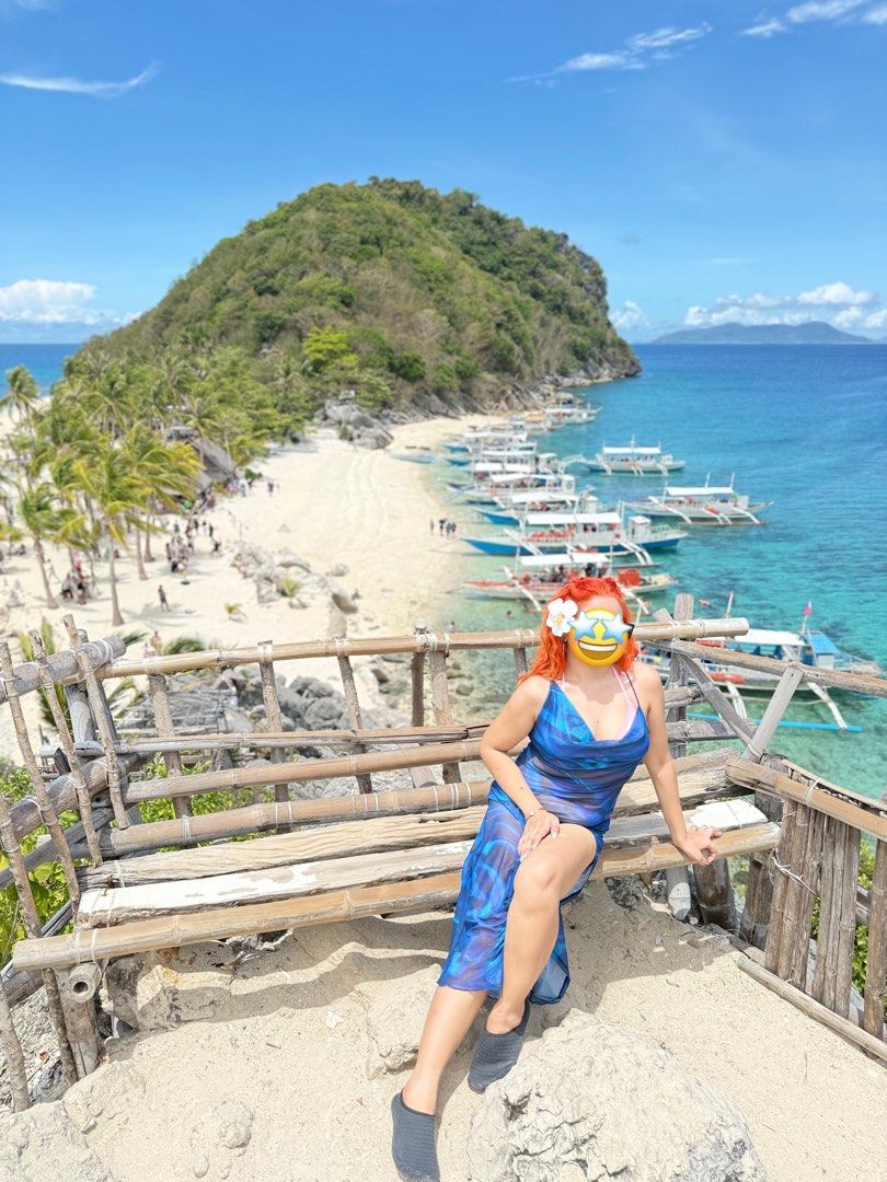 Shein blue bikini dress cover (Category: Bikinis & Swimsuits) located in Malabon City. Submitted by justxy (Listing ID 1443278830, Image 3). Description: - Used once - Backless and see through.