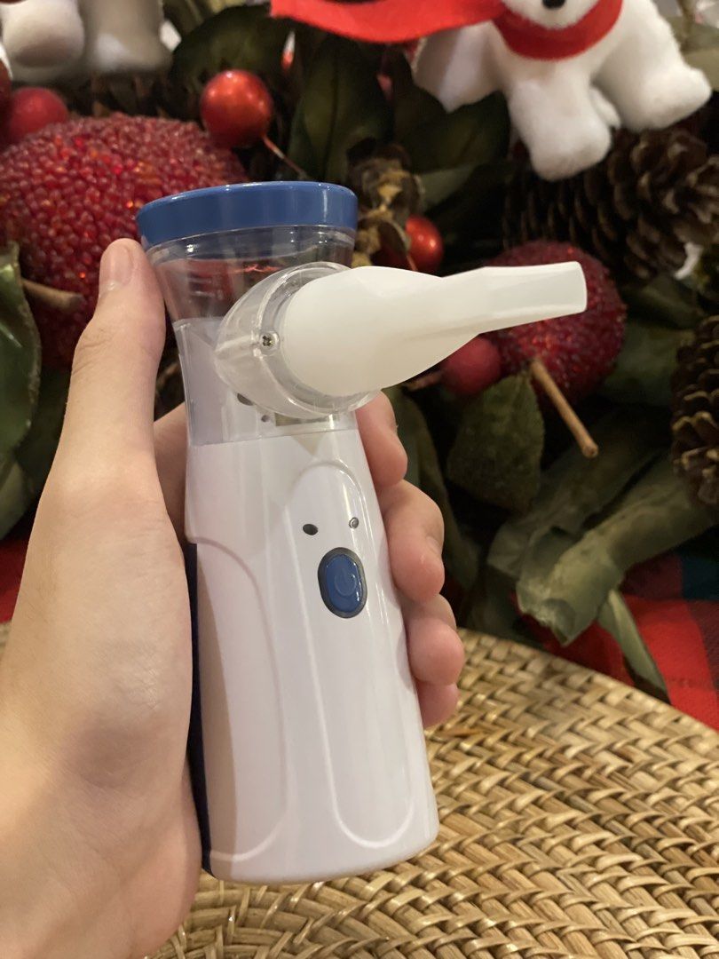 Silent Portable Nebulizer BRAND NEW (Category: Medical Supplies & Tools) located in Manila. Submitted by gayle.v (Listing ID 1443131419, Image 1). Description: Brand new Complete set.